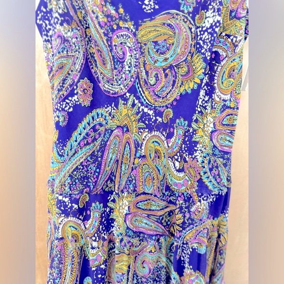 Taylor Multicolor Paisley Maxi Dress - Picture 6 of 13